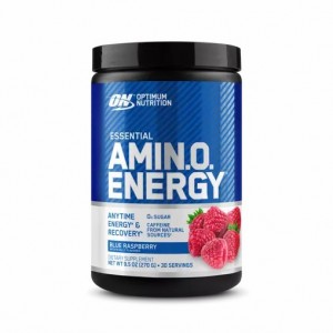 Optimum Nutrition ESSENTIAL AMIN.O. ENERGY® Blue Raspberry 0.6 lb (30 Servings) Egypt | 3182549-AF