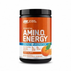 Optimum Nutrition Essential AMIN.O. ENERGY + Electrolytes Tangerine Wave 0.63 lb (30 Servings) Egypt | 0794236-WU