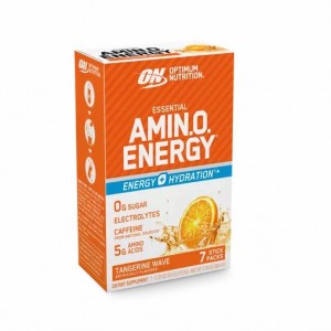 Optimum Nutrition Essential AMIN.O. ENERGY + Electrolytes Tangerine Wave 7 Stick Packs (7 Servings) Egypt | 3046871-EO