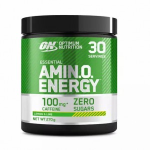 Optimum Nutrition Essential AMIN.O. Energy Lemon & Lime 270 grams (30 Servings) Egypt | 6351280-UL