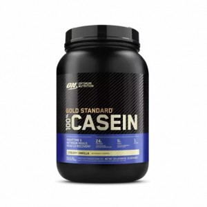 Optimum Nutrition GOLD STANDARD® 100% Casein Creamy Vanilla 2 lb (25 Servings) Egypt | 5843792-DX