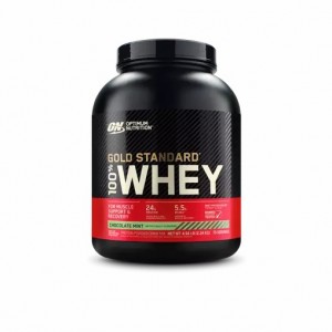 Optimum Nutrition GOLD STANDARD 100% WHEY™ Chocolate Mint 5 lb (70 Servings) Egypt | 1940836-AE