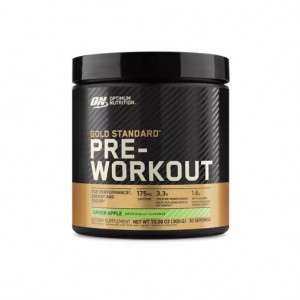 Optimum Nutrition GOLD STANDARD® Pre-Workout Green Apple 0.66 lb (30 Servings) Egypt | 2430571-VN