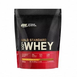 Optimum Nutrition Gold Standard 100% Whey Protein Powder Chocolate Peanut Butter 480 grams (15 Servings) Egypt | 9627085-VS