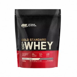 Optimum Nutrition Gold Standard 100% Whey Protein Powder Cookies & Cream 480 grams (15 Servings) Egypt | 9647351-HI