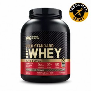 Optimum Nutrition Gold Standard 100% Whey - Elite Series Double Rich Chocolate 2.27 kg (74) Egypt | 4628750-HZ