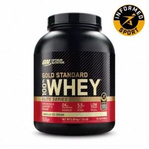 Optimum Nutrition Gold Standard 100% Whey - Elite Series Vanilla Ice Cream 2.27 kg (77) Egypt | 9803124-RH