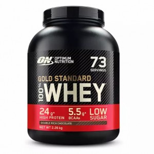 Optimum Nutrition Gold Standard 100% Whey Protein Powder Double Rich Chocolate 2.26 kg (76 Servings) Egypt | 3215948-LQ