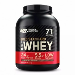 Optimum Nutrition Gold Standard 100% Whey Protein Powder Extreme Milk Chocolate 2.27 kg (71 Servings) Egypt | 2748019-HK