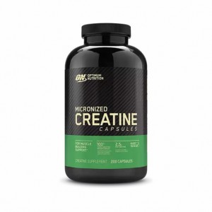 Optimum Nutrition Micronized Creatine Capsules 200 Capsules (100 Servings) Egypt | 2071836-FT