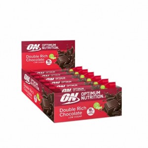 Optimum Nutrition Plant Protein Bar Double Rich Chocolate 720 grams (12 Bars) Egypt | 8693205-KX