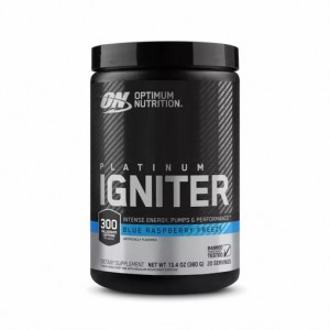 Optimum Nutrition Platinum Igniter Blue Raspberry Freeze 0.84 lb (20 Servings) Egypt | 4912853-XH