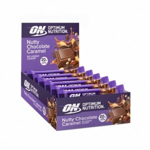 Optimum Nutrition Protein Bar Nutty Chocolate Caramel 700 grams (10 Bars) Egypt | 2319840-BQ