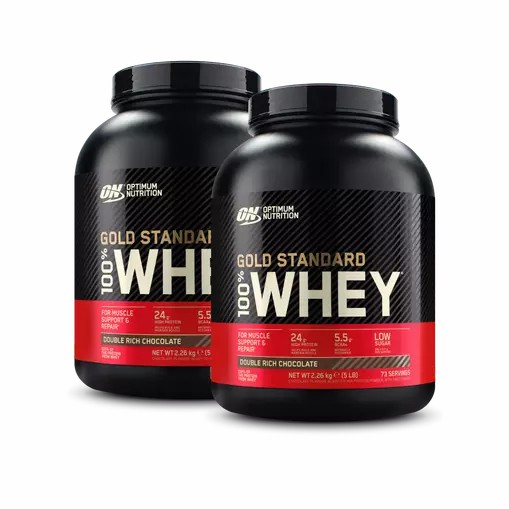 Optimum Nutrition 2x Gold Standard 100% Whey Protein Powder (2.27kg) Egypt | 0932417-DT