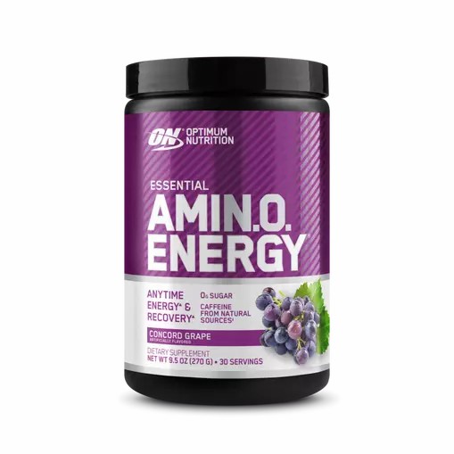 Optimum Nutrition ESSENTIAL AMIN.O. ENERGY® Concord Grape 0.6 lb (30 Servings) Egypt | 4590276-VW