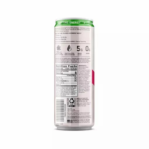 Optimum Nutrition ESSENTIAL AMIN.O. ENERGY+ Electrolytes Sparkling *new* Cocoberry Breeze 355ml * 12 Cans (12 Servings) Egypt | 2386074-KN