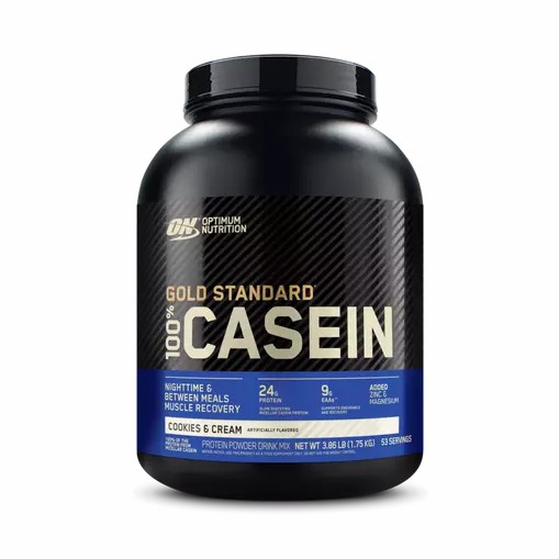 Optimum Nutrition GOLD STANDARD® 100% Casein Cookies & Cream 4 lb (53 Servings) Egypt | 5702894-SO