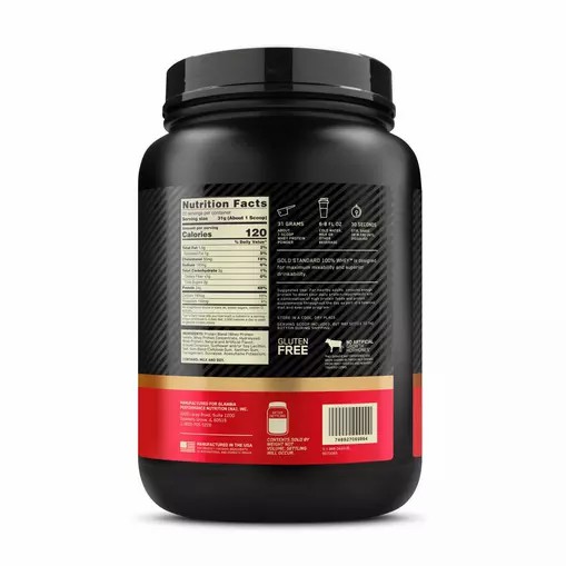 Optimum Nutrition GOLD STANDARD 100% WHEY™ Cinnamon Roll 1.5 lb (22 Servings) Egypt | 1257386-QE