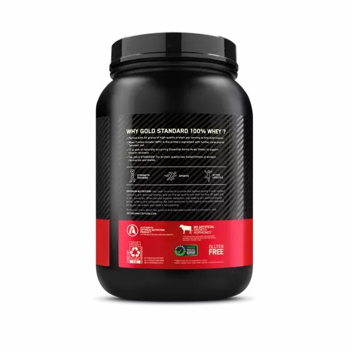 Optimum Nutrition GOLD STANDARD 100% WHEY™ Delicious Strawberry 2 lb (29 Servings) Egypt | 6342109-HA