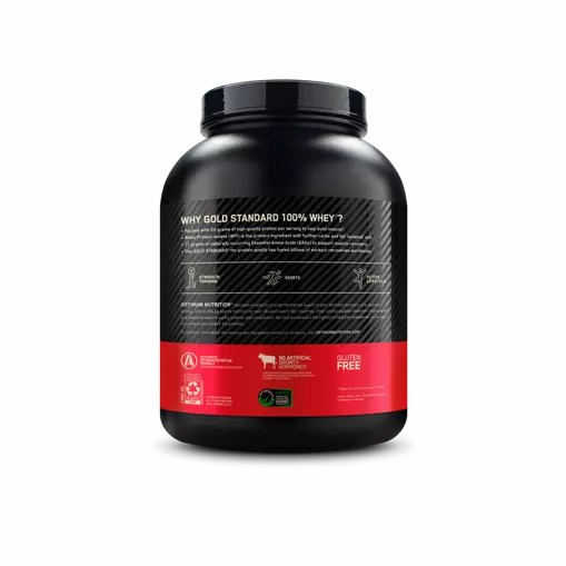 Optimum Nutrition GOLD STANDARD 100% WHEY™ Delicious Strawberry 5 lb (73 Servings) Egypt | 7134920-GR