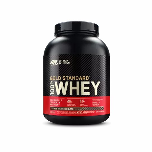 Optimum Nutrition GOLD STANDARD 100% WHEY™ Double Rich Chocolate 4 lb (58 Servings) Egypt | 9584623-DY