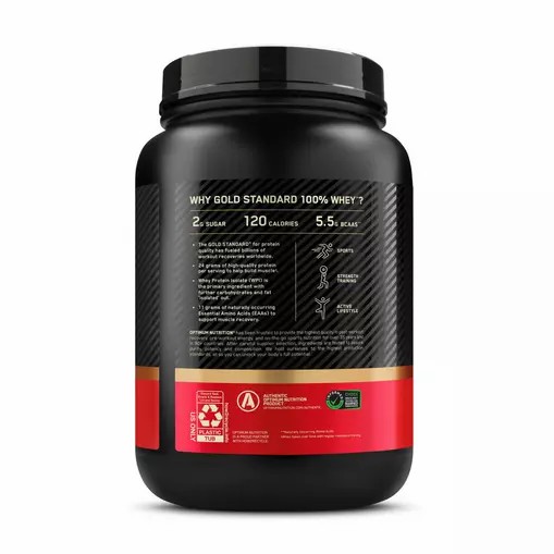 Optimum Nutrition GOLD STANDARD 100% WHEY™ Extreme Milk Chocolate 1.5 lb (22 Servings) Egypt | 0389625-OP