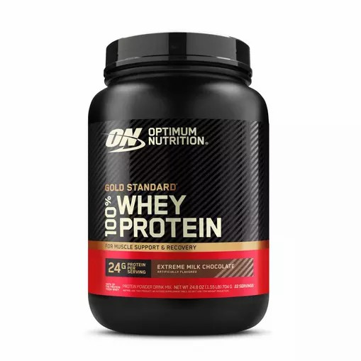 Optimum Nutrition GOLD STANDARD 100% WHEY™ Extreme Milk Chocolate 1.5 lb (22 Servings) Egypt | 0389625-OP