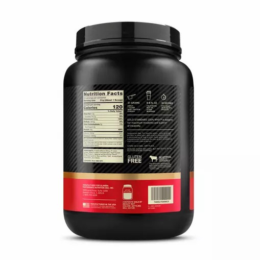 Optimum Nutrition GOLD STANDARD 100% WHEY™ French Vanilla Creme 1.5 lb (22 Servings) Egypt | 2750861-LA