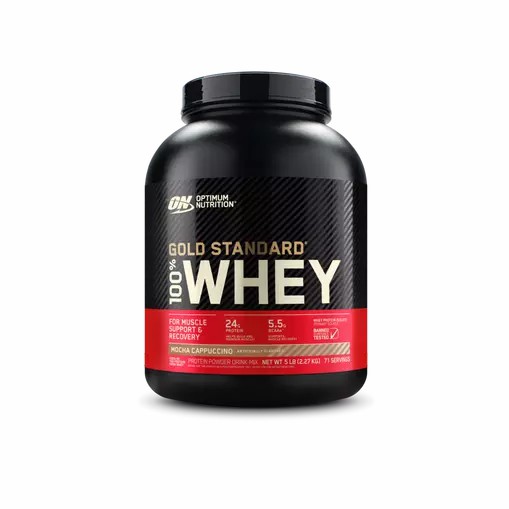 Optimum Nutrition GOLD STANDARD 100% WHEY™ Mocha Cappuccino 5 lb (71 Servings) Egypt | 3812045-LR