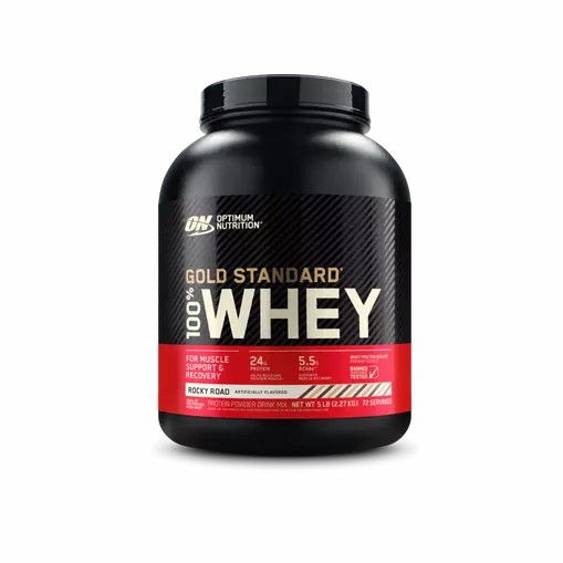 Optimum Nutrition GOLD STANDARD 100% WHEY™ Rocky Road 5 lb (72 Servings) Egypt | 3142965-FT