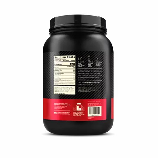 Optimum Nutrition GOLD STANDARD 100% WHEY™ Strawberries & Cream 2 lb (29 Servings) Egypt | 4673920-VD