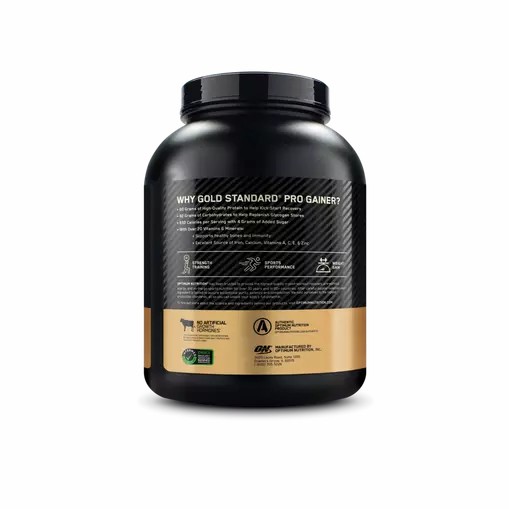 Optimum Nutrition GOLD STANDARD® Pro Gainer Vanilla Custard 5.09 lb (14 Servings) Egypt | 2379864-HE