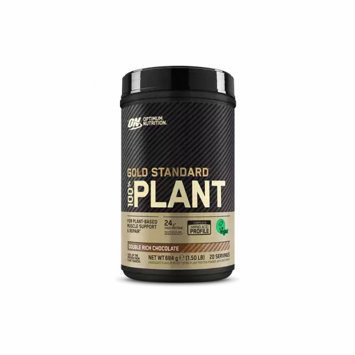 Optimum Nutrition Gold Standard 100% Plant Based Protein Double Rich Chocolate 684 grams (20 Servings) Egypt | 5124307-UX