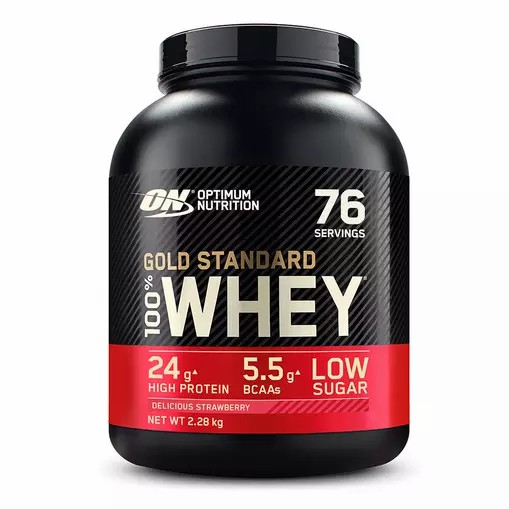 Optimum Nutrition Gold Standard 100% Whey Protein Powder Delicious Strawberry 2.28 kg (76 Servings) Egypt | 5642780-IC