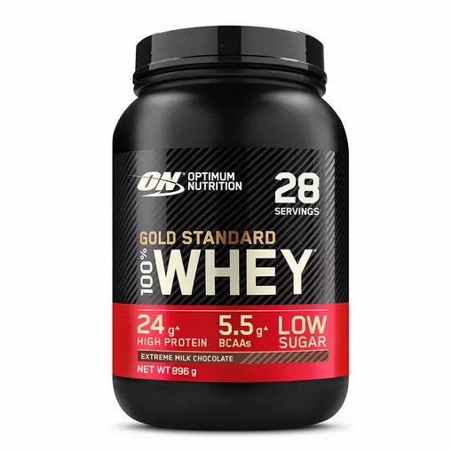 Optimum Nutrition Gold Standard 100% Whey Protein Powder Extreme Milk Chocolate 896 grams (28 Servings) Egypt | 5374896-VD