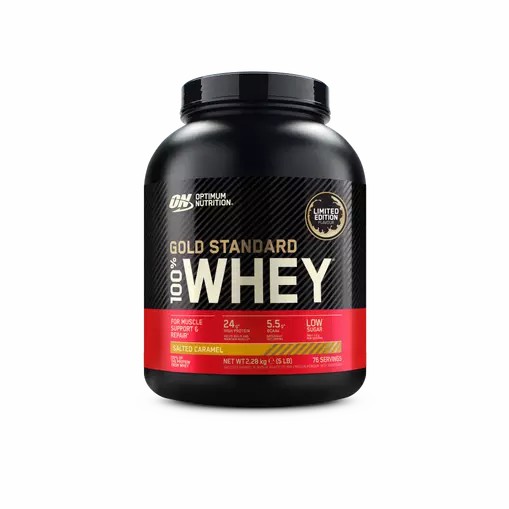 Optimum Nutrition Gold Standard 100% Whey Protein Powder Salted Caramel - Notify Me 2.28 kg - Notify me Egypt | 5149708-ZA