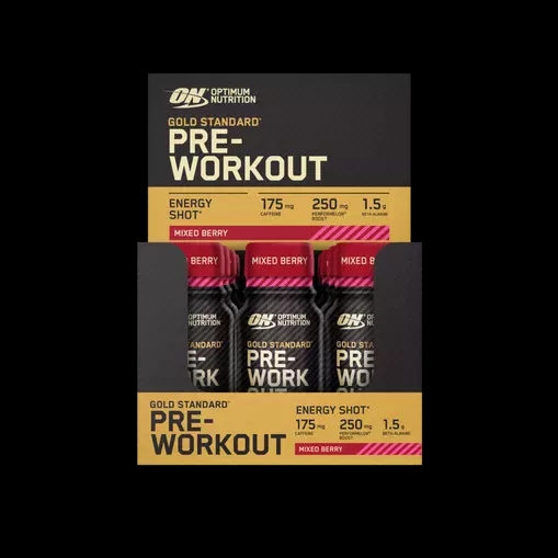 Optimum Nutrition Gold Standard Pre-Workout Shot Mixed Berry 720 ml (12 pieces) Egypt | 9681724-LM