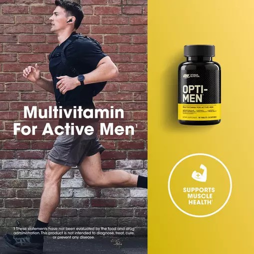 Optimum Nutrition OPTI-MEN® Multivitamin Tablets 90 Tablets (30 Servings) Egypt | 4897163-IS