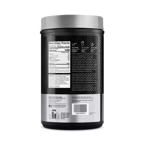 Optimum Nutrition PLATINUM HYDROWHEY™ Supercharged Strawberry 1.76 lb (20 Servings) Egypt | 1483790-LX