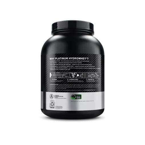 Optimum Nutrition PLATINUM HYDROWHEY™ Turbo Chocolate 3.61 lb (40 Servings) Egypt | 3206798-AY