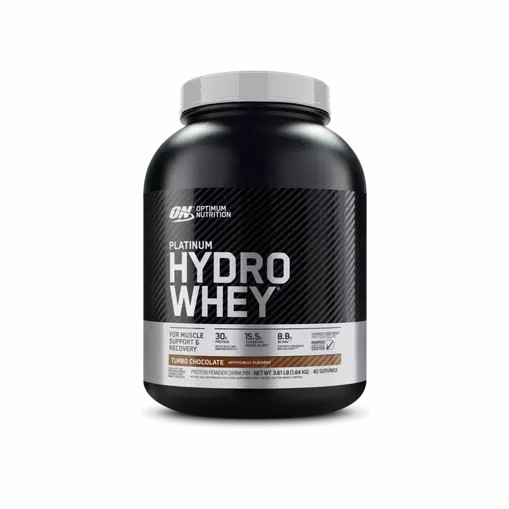 Optimum Nutrition PLATINUM HYDROWHEY™ Turbo Chocolate 3.61 lb (40 Servings) Egypt | 3206798-AY