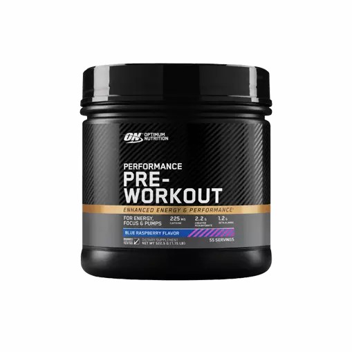 Optimum Nutrition Performance Pre-Workout Blue Raspberry 285g Egypt | 8726930-BT