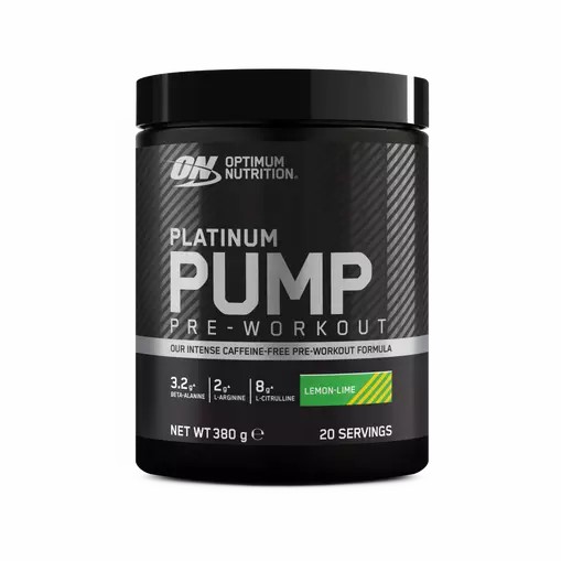 Optimum Nutrition Platinum Pump Pre-workout Lemon Lime 380 grams (20 Servings) Egypt | 6498152-PJ