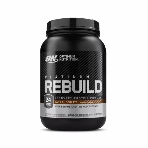 Optimum Nutrition Platinum Rebuild Dark Chocolate 1.67 lb (20 Servings) Egypt | 5718239-VB