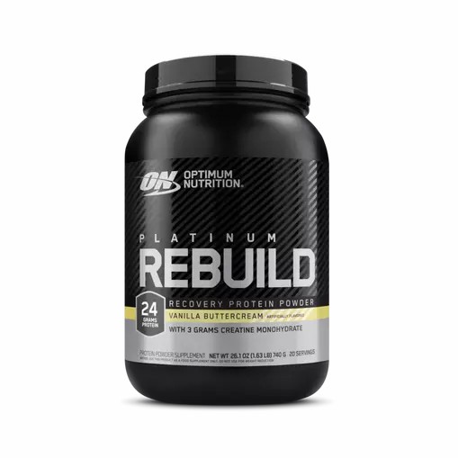 Optimum Nutrition Platinum Rebuild Vanilla Buttercream 1.63 lb (20 Servings) Egypt | 3827659-XV