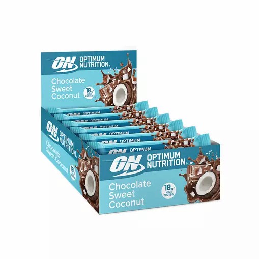 Optimum Nutrition Protein Bar Chocolate Sweet Coconut 720 grams (12 Bars) Egypt | 9274586-PE