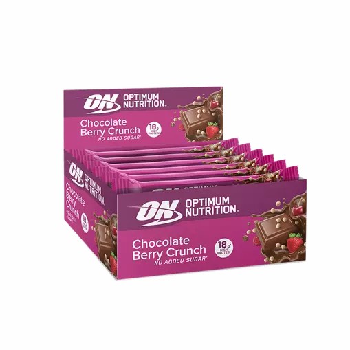 Optimum Nutrition Protein Bar Chocolate Berry Crunch 720 grams (12 Bars) Egypt | 0147568-OV