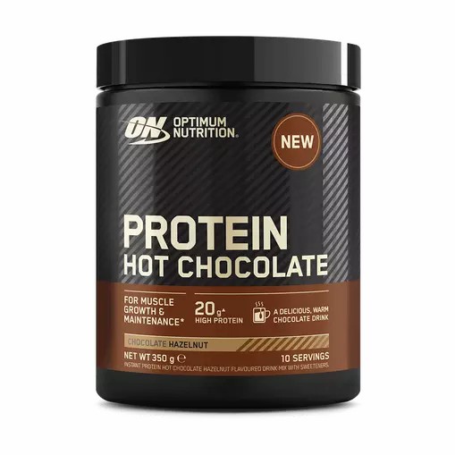 Optimum Nutrition Protein Hot Chocolate Chocolate Hazelnut 350 grams (10 Servings) Egypt | 5476193-CO