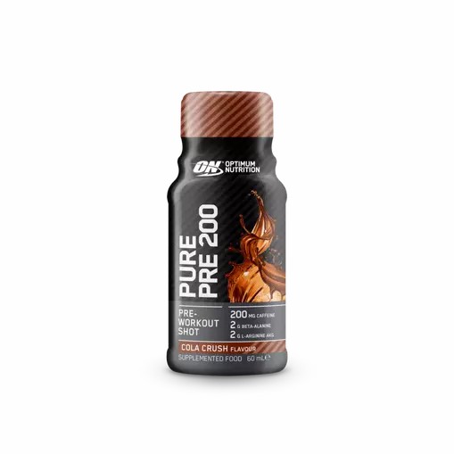 Optimum Nutrition Pure Pre 200 Pre-Workout Shot Cola 60ml (12 shots) Egypt | 3752190-SJ