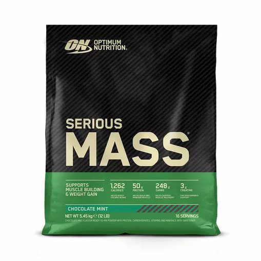 Optimum Nutrition Serious Mass Chocolate Mint 5.45 kg (16 Servings) Egypt | 6128379-TZ